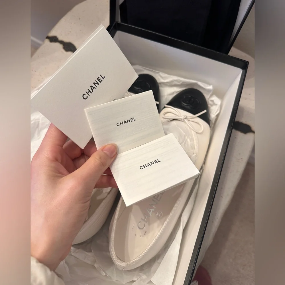 Chanel ballerina shoes 38 - Picture 6 of 11